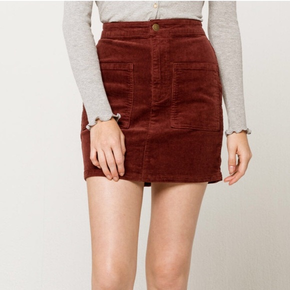 NWT Billabong Magic Touch Corduroy Mini Skirt - Picture 4 of 6